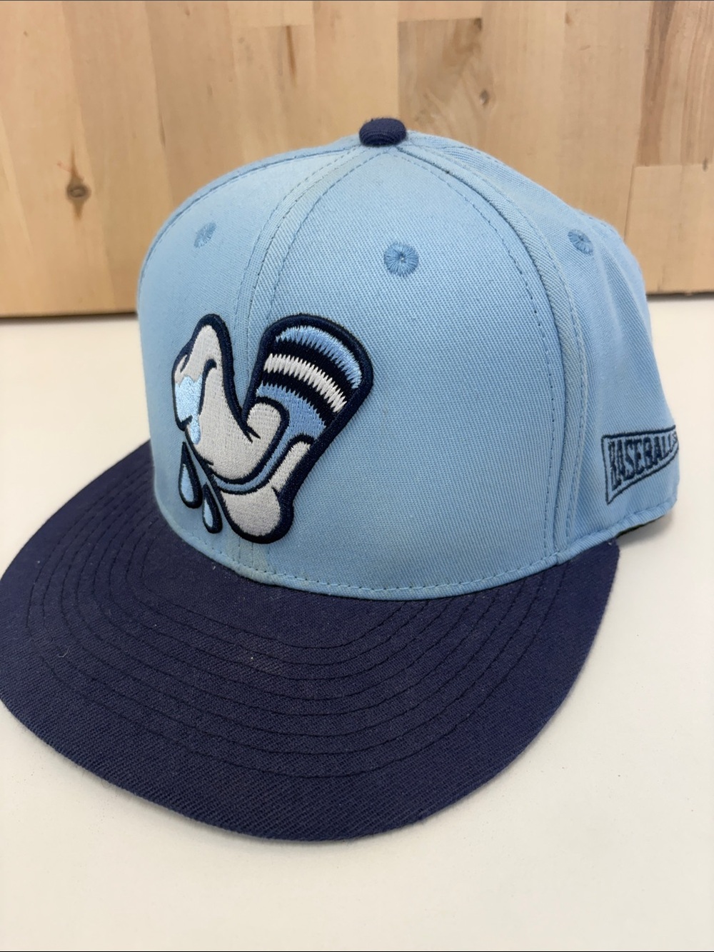 Baseballism - Wet Sox baby blue snap back hat